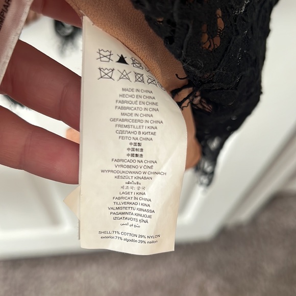 Michael Kors Lace Puff Sleeve Dress - Picture 6 of 8